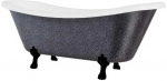 Vonia Besco Amelia Glam 190, Graphite+Juodas (be sifono, be persipylimo skylės)