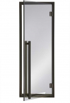 Andres Glass Solutions AD MODERN stiklinės pirties durys, pilka stiklo spalva, 90 x 210