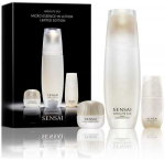 Set Sensai: Absolute Silk Radiance & Hydration Essence Lotion For Face, 125 ml + Absolute Silk Deep Moisturizing Fluid For Face, 16 ml + Total Form Expert Firming & Lifting Kreminis For Face, 9 ml