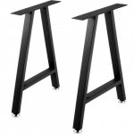 Vevor Metalinės A formos stalo kojos 71x45 cm