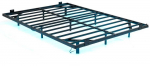 Lova Promotions Plaukiojantis lovos rėmas, 200x140x24,5 cm, juodas