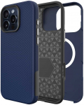 Dėklas Perfectionists Triangle Mag Case Apple iPhone 17 tamsiai mėlynas