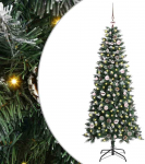Dirbtinė Kalėdų eglutė Žalia 150 cm PVC, plastikas ir plienas