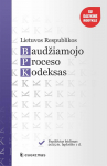 KNYGA Lietuvos Respublikos baudžiamojo proceso kodeksas. Papildytas leidimas 2025 11 01