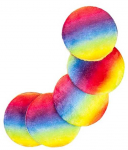 Glov Moon Pads Rainbow daugkartinio naudojimo dribsniai 5 vnt.