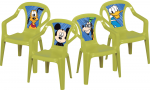ProGarden Plastikinė vaiki&scaron;ka kėdutė Disney Miki Mouse