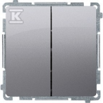 Kontakt Simon BMW5L.01/21 PAGRINDINĖ JUNGTIS, INOX PLIENAS