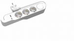 Plastrol 3 fiksuoti prailgintuvai su jungikliu ir USB A USB C lizdais, 3 m, schuko PS-370SWS+USBA+USBC/3 E W-30007