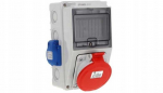 Spamel Paskirstymo skydas 5x32A 2x3x16A INA=32A IP54 SB-052505-S0060-54