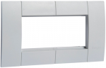 Hager Polo GT4539016 tehalit.WA 3 kartų montavimo rėmas 45x45mm baltas GT4539016