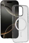 Tel Protect Transparent Slim Magsafe dėklas skirtas Apple iPhone 16 Pro Max pilkos spalvos