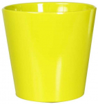 Polnix Dekoratyvinis gėlių vazonas Berlin D14cm H13cm keraminis/&scaron;viesiai žalias