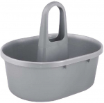 Plastikinis įdėklas kibirui Aleana 15L pilkas