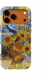 Voltuna Dėklas &bdquo;Van Gogh Inspired Sunflower Night&ldquo; su MagSafe Apple iPhone 13-17 modeliams