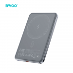 BWOO Ultra Slim Power Bank 5000mAh with magnetic charging P79 Pilkas