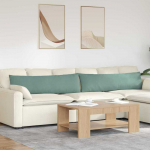 Sofa Pagalvės 2 pcs Jūrinė žalia 145 x 40 cm Kordūrinis audinys