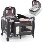 Bonideco Select Vaiki&scaron;kas žaidimų aptvaras su lop&scaron;iu ir vystymo stalu, 14,5kg, 105,5 x 74 x 77 cm