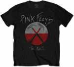 Rock Rožinė Floyd The Wall Hammers Logo Mar&scaron;kinėliai, Dydis: XL