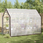 Tent su kilpom Skaidrus 3 x 3 m Polietilenas