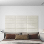 Sieninis galvūgalis 12 pcs Kreminė 60 x 15 cm Aksomas