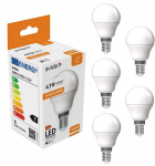 LED lemputė Globe Mini G45 4.5W E14 AVIDE 5vnt