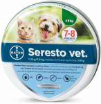 Seresto - blusų antkaklis - katėms ir &scaron;unims iki 8kg