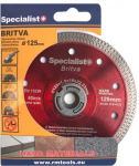 Deimantinis diskas &bdquo;Specialist+&ldquo;, 125 mm x 22 mm x 1,3 mm