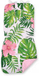 Dviejų pusių vežimėlio įdėklas &ndash; tropiniai žiedai / rožinė