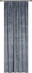 Naktinė užuolaida VELUTTO, su juosta, pilkos sp., 140 x 260 cm, 100 % PES