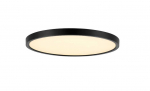 Lubinis &scaron;viestuvas Lubinis LED &scaron;viestuvas SPECTOR LIGHT 48W 3000K-6500K CCT 5700lm &Oslash;40x3cm juodos sp su pultu