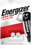Elementai ENERGIZER Alkaline, LR54 (189, V10GA, D189A, LR1130, L1131), 1.5V 66mAh, 2 vnt.
