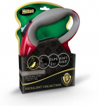 Gyvūnų Pavadėlis - Hilton Smart Dog L 5m, Laiko Iki 30kg, Bordo-Pilkas