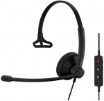 Ausinės Sennheiser EPOS IMPACT 100 MS MONO USB-C+A
