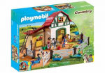 Žaislų Rinkinys - Playmobil 5684 Pony Farm with Stables and Accessories for 3 Ponies, Multicolor
