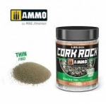 AMMO by MIG Jimenez AMMO MIG kam&scaron;tinės akmenų granulės Stone Pilkas Thin, 100 ml