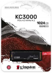 Kingston Technology KC3000 M.2 1024 GB PCI Express 4.0 3D TLC NVMe