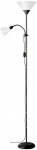 Tor&scaron;eras Spari Brilliant 1xE27+1xE14 H180cm juodas