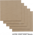 Snapmaker MDF medienos lak&scaron;tai - A250 - 200x200x3mm - 5 vnt