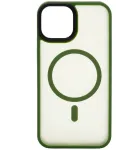 Dėklas Aizmugurējais vāciņ&scaron; Connect Apple iPhone 13 Pro Hybrid Case With Magnetic PC+TPU Žalias 4752192084967 CONAPP13PHCMG (4752192084967)