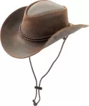 Kepurė Origin Outdoors Leather Hat 'Trapper'