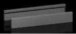 Rittal VX 8660.034, Apdailos plok&scaron;tė, Juoda, Plienas, 800 mm, 100 mm, 2.14 kg