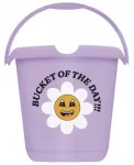 Lumarko Kibiras &bdquo;Keeper Bucket&ldquo; 10 l Ilvie &bdquo;Happy Flower&ldquo; &Oslash;30x28cm violetinė
