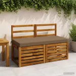 Suoliuko pagalvė SOEST 100% poliesteris Taupe 110 x 50 x 8 cm