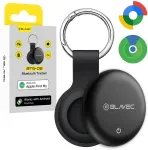 Blavec GPS sekiklis BTG-02 &ndash; Bluetooth su Apple ir Android + raktų pakabukas (BTBTG02-B), juodas