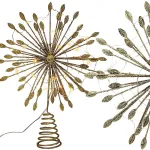 Koopman Kalėdų eglutės vir&scaron;ūnė žvaigždė 30 cm 20 LED