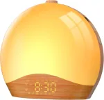 LIORQUE &scaron;viesos žadintuvas su saulėtekio simuliacija, Bluetooth ir FM radiju K2