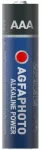AgfaPhoto 110-859361, Single-use battery, AAA, Alkaline, 1.5 V, 100 pc(s), Juodas, Mėlyna, Raudona, Baltas