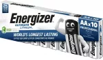 Ličio baterija FR6 (AA) L91 1,5 V 3500 mAh ENERGIZER, 10 vnt. dėžutėje