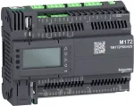 Schneider PLC HVAC valdiklis Modicon M172 12DI 12AI 12DO 6AO ekranas Ethernet CAN RS485 USB SD (TM172PDG42S)