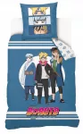 Patalynės komplektas Carbotex Patalynė BAWEŁNIANA DWUSTRONNA 160 X 200 CM BORUTO MANGA ANIME NARUTO